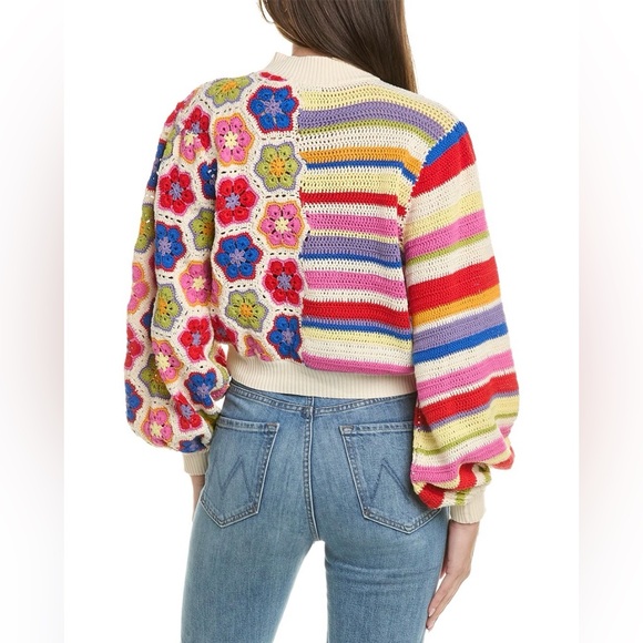 FARM Rio - Crocheted Sweater - Picture 2 of 2
